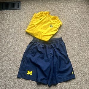 Michigan Air Jordan set